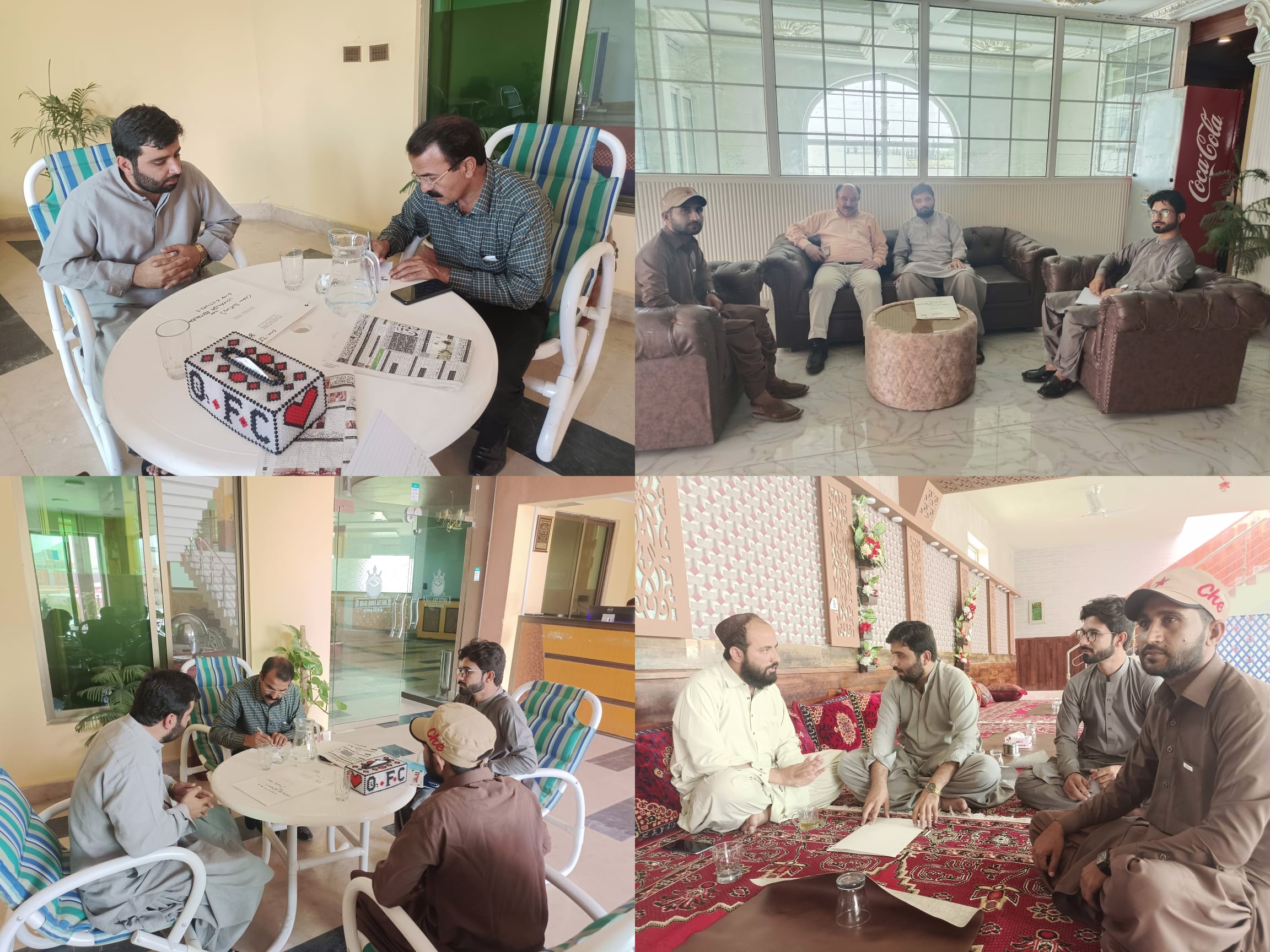 Visit of Restaurants ensuring tax compliance