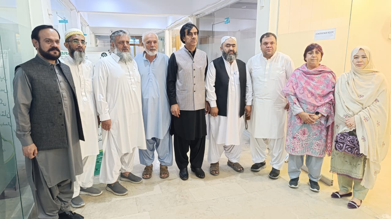 27-August-2025: The BRA team recently held a productive meeting with representatives from Balochistan's Travel Agents Association, led by Mr. Manzoor Khokar.