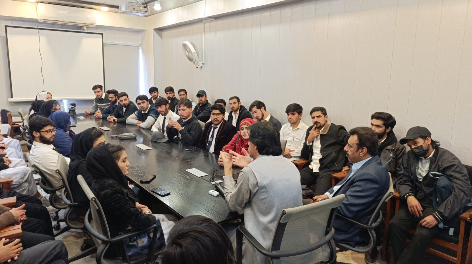 Visit of students and academic staff from the Department of Public Administration, BUITEMS visited BRA Head Office, Quetta.